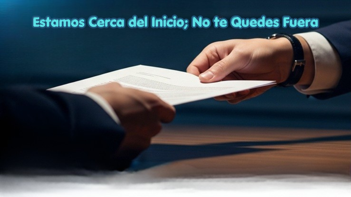 Imàgen de Estamos Cerca del Inicio; No te Quedes Fuera