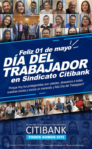 Saludo dia del Trabajador